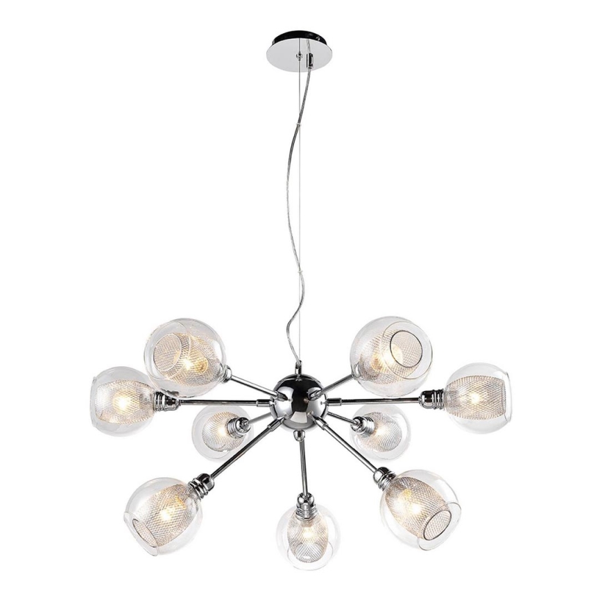 Candelabro suspenso DIXI 9xE14/40W/230V
