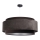 Candelabro suspenso DOBLO 1xE27/60W/230V castanho/prateado