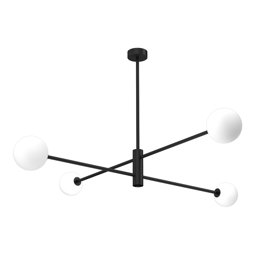 Candelabro suspenso DORI 4xG9/25W/230V preto