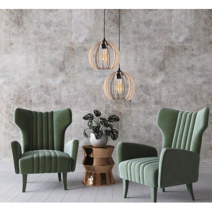 Candelabro suspenso DORO 2xE27/60W/230V