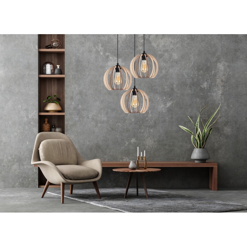 Candelabro suspenso DORO 3xE27/60W/230V