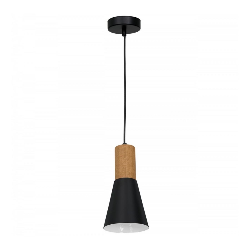 Candelabro suspenso EDMON 1xE27/60W/230V preto