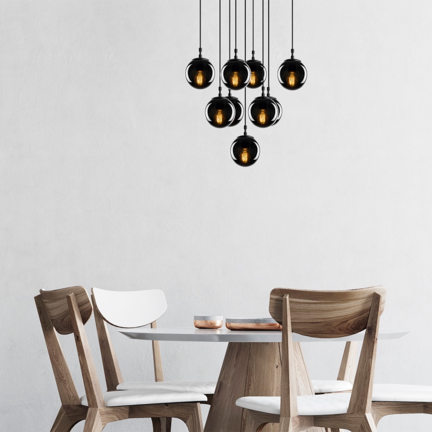 Candelabro suspenso EFE 9xE27/40W/230V