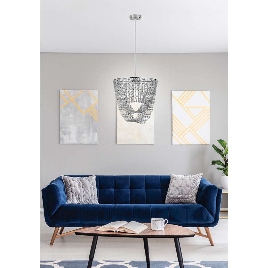 Candelabro suspenso ELBA 1xE27/60W/230V