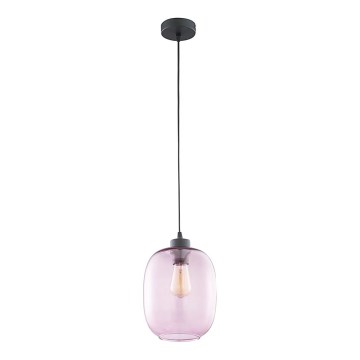 Candelabro suspenso ELIO 1xE27/60W/230V rosa