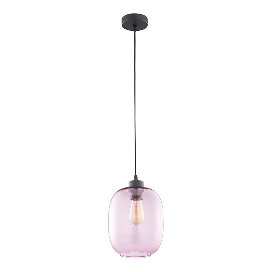 Candelabro suspenso ELIO 1xE27/60W/230V rosa