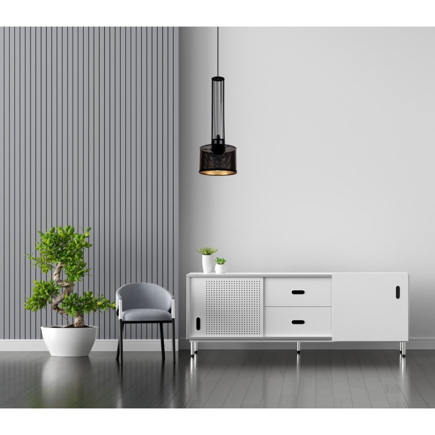 Candelabro suspenso ELIS 1xE27/60W/230V diâmetro 15 cm