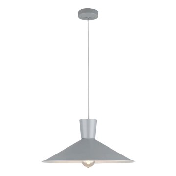 Candelabro suspenso ELISTA 1xE27/60W/230V cinzento