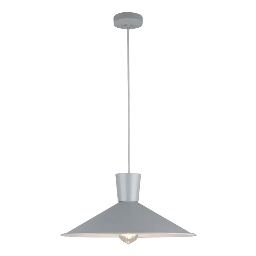 Candelabro suspenso ELISTA 1xE27/60W/230V cinzento