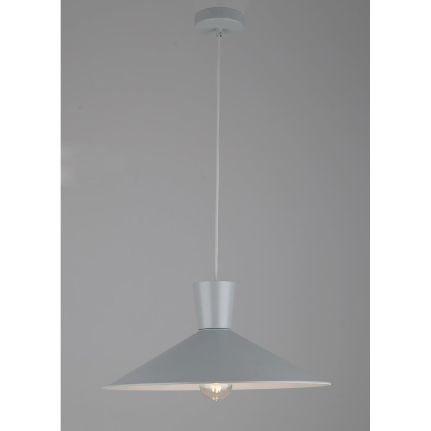 Candelabro suspenso ELISTA 1xE27/60W/230V cinzento