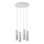 Candelabro suspenso ELIT 4xGU10/10W/230V branco