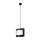 Candelabro suspenso ELODIE 1xE27/60W/230V carvalho