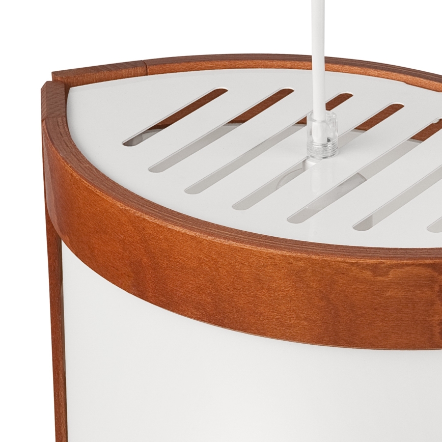 Candelabro suspenso ELODIE 1xE27/60W/230V carvalho