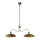 Candelabro suspenso  ELZA 2xE27/60W/230V