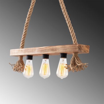 Candelabro suspenso EREBOS 3xE27/40W/230V