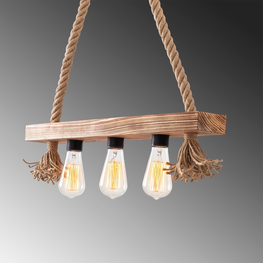 Candelabro suspenso EREBOS 3xE27/40W/230V
