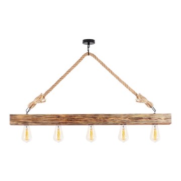 Candelabro suspenso EREBOS 5xE27/100W/230V