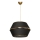 Candelabro suspenso ESCAPE 1xE27/60W/230V preto