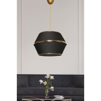 Candelabro suspenso ESCAPE 1xE27/60W/230V preto