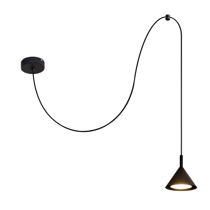Candelabro suspenso ETNA 1xGX53/15W/230V preto
