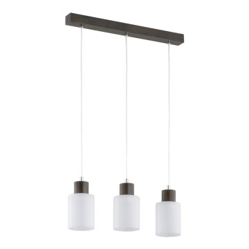 Candelabro suspenso EVIC RETRO 3xE27/60W/230V
