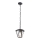 Candelabro suspenso exterior SURVA 1xE27/60W/230V IP44 preto