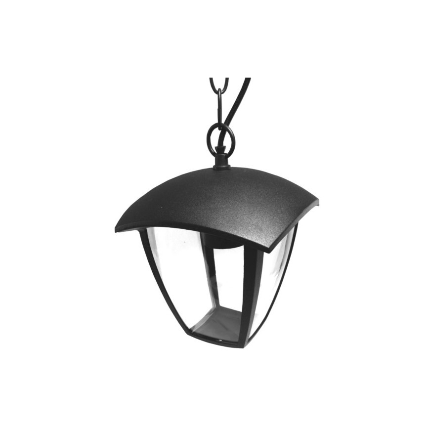 Candelabro suspenso exterior SURVA 1xE27/60W/230V IP44 preto