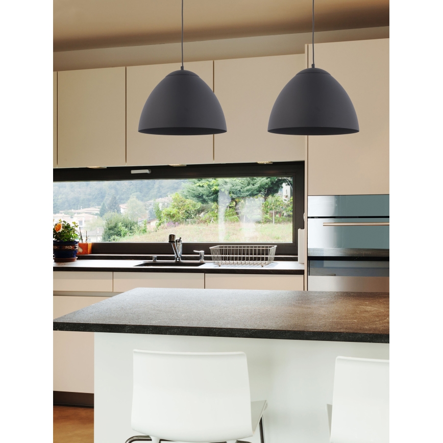 Candelabro suspenso FARO 1xE27/60W/230V preto