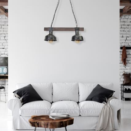 Candelabro suspenso FARO 2xE27/60W/230V