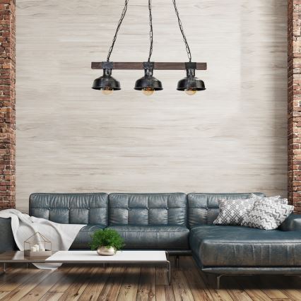 Candelabro suspenso FARO 3xE27/60W/230V