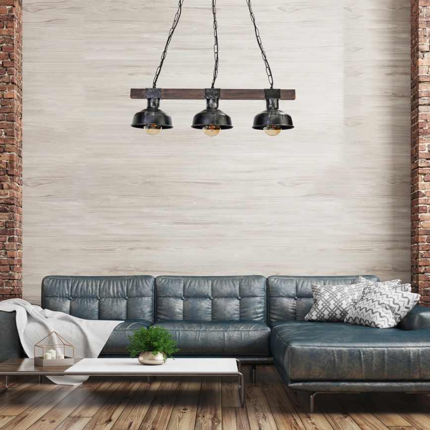 Candelabro suspenso FARO 3xE27/60W/230V