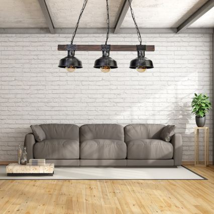 Candelabro suspenso FARO 3xE27/60W/230V