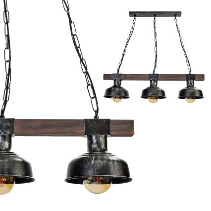 Candelabro suspenso FARO 3xE27/60W/230V
