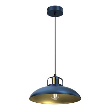 Candelabro suspenso FELIX 1xE27/60W/230V azul