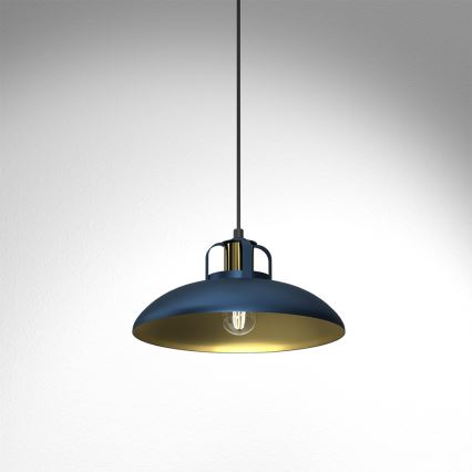 Candelabro suspenso FELIX 1xE27/60W/230V azul