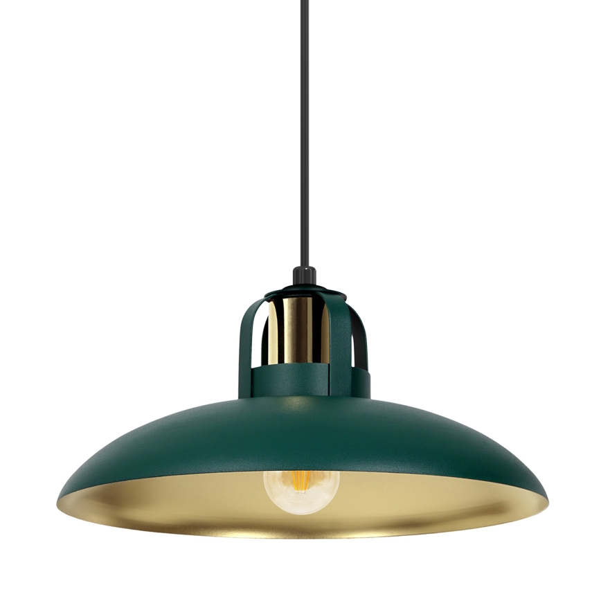 Candelabro suspenso FELIX 1xE27/60W/230V verde