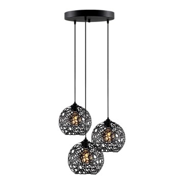 Candelabro suspenso FELLINI 3xE27/100W/230V