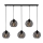 Candelabro suspenso FELLINI 5xE27/100W/230V