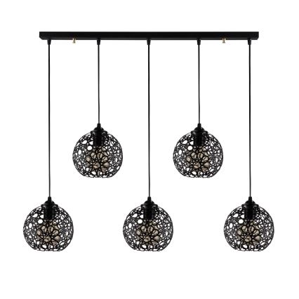 Candelabro suspenso FELLINI 5xE27/100W/230V