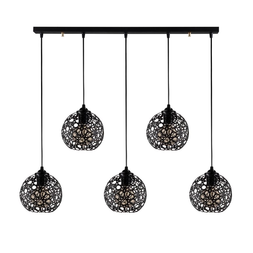 Candelabro suspenso FELLINI 5xE27/100W/230V