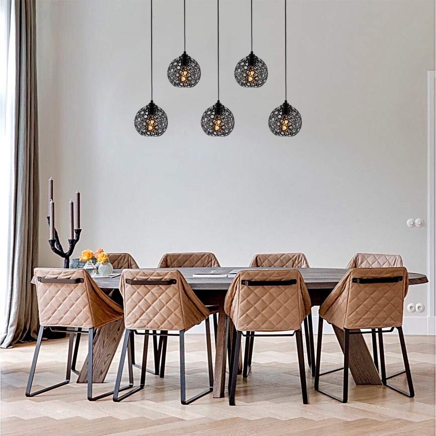 Candelabro suspenso FELLINI 5xE27/100W/230V