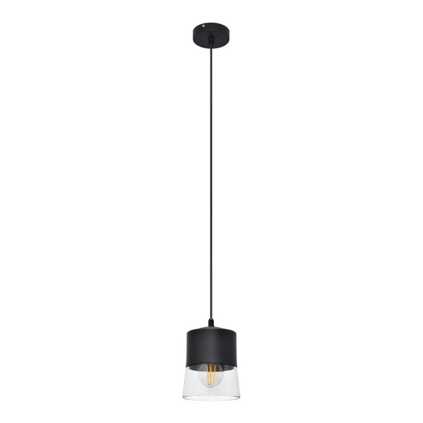 Candelabro suspenso FERGIE 1xE27/15W/230V preto