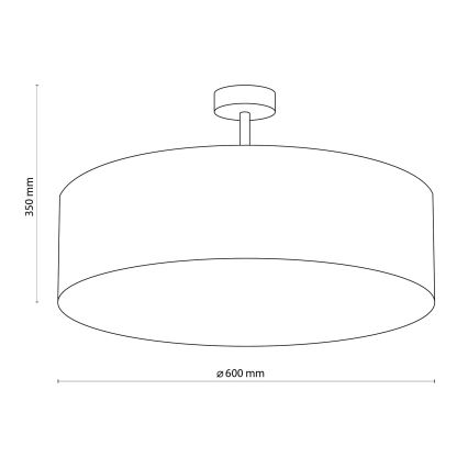 Candelabro suspenso FILIPPO 4xE27/60W/230V