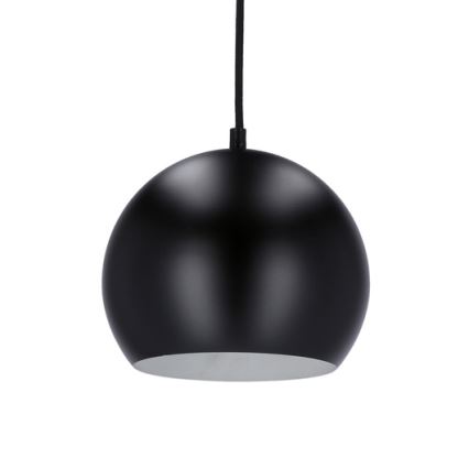 Candelabro suspenso FLEN 1xE27/40W/230V diâmetro 20 cm preto