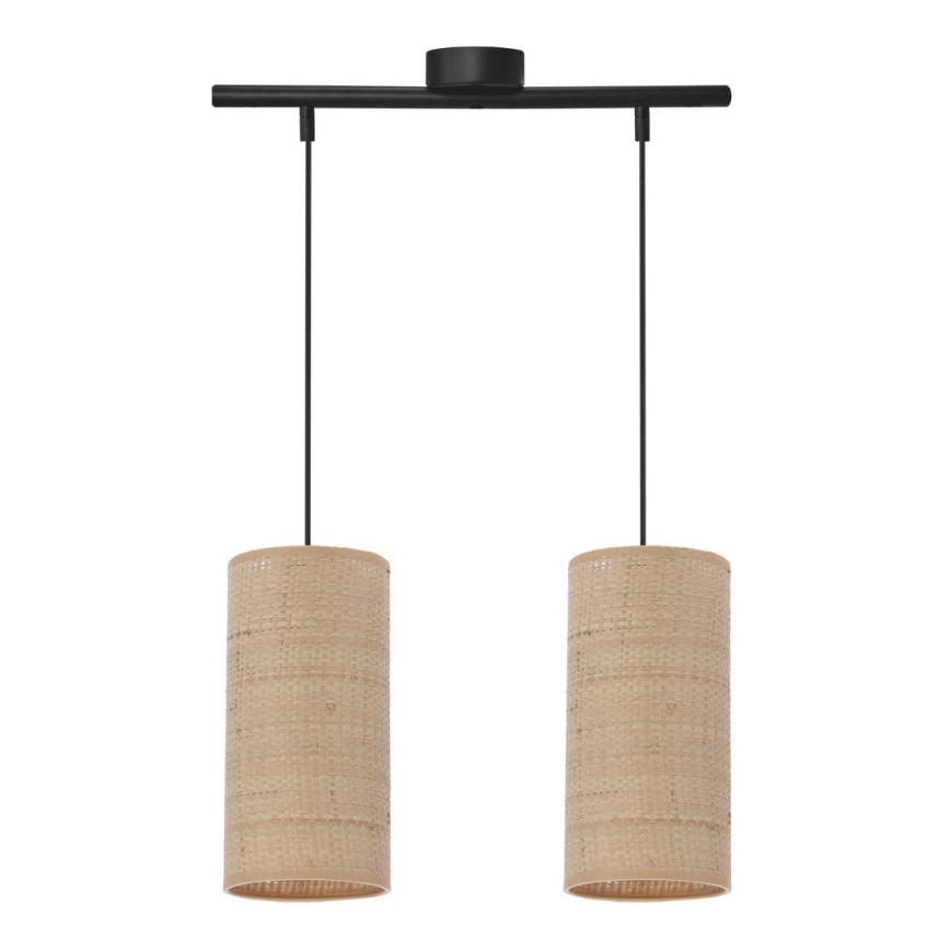 Candelabro suspenso FLERI 2xE27/60W/230V vime