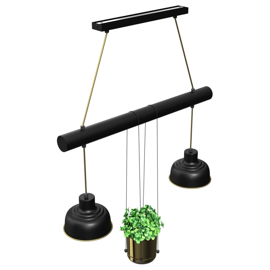 Candelabro suspenso FLORA 2xE27/60W/230V