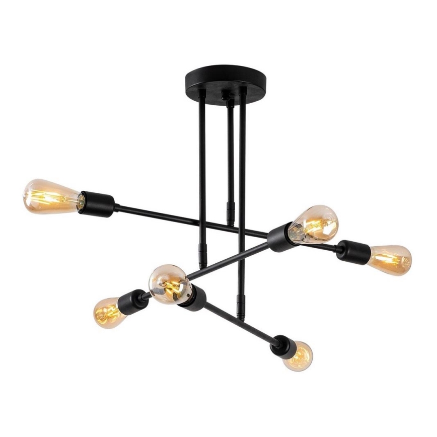 Candelabro suspenso FLOWER 6xE27/40W/230V