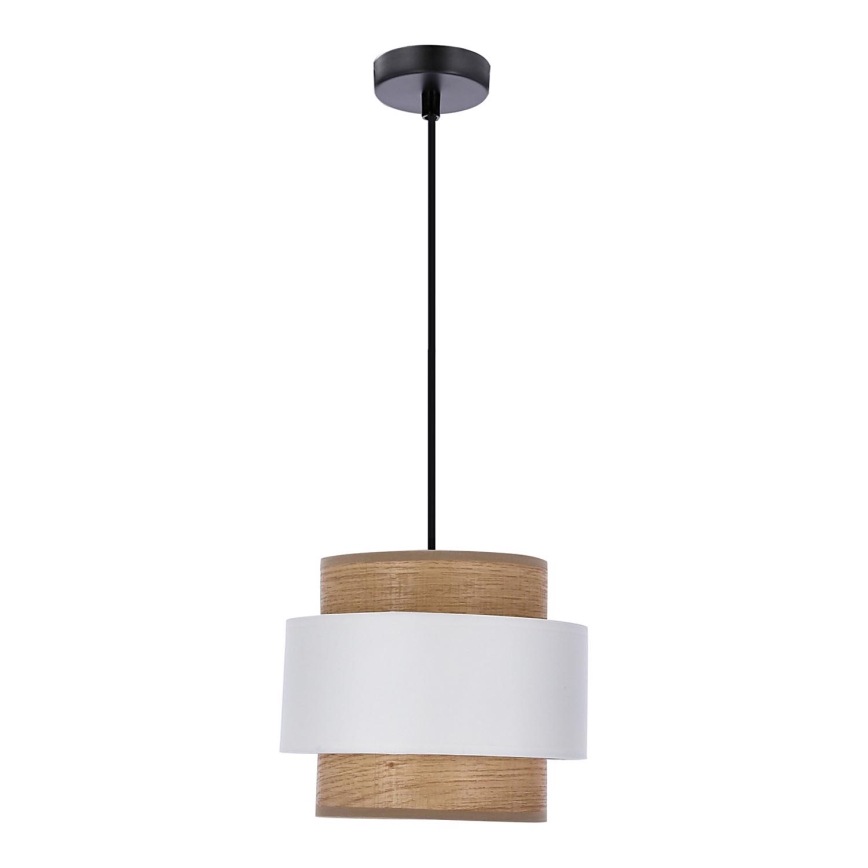 Candelabro suspenso FORNI 1xE27/40W/230V castanho/branco