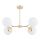 Candelabro suspenso FOTON  4xE14/40W/230V dourado/branco