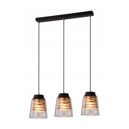 Candelabro suspenso FRESNO 3xE27/60W/230V